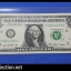 ธนบัตร ต่างประเทศ 1 US Dollar ปี2009 (UNC) (เลข E92644492G)