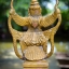 พญาครุฑ มงคลก้าวหน้ามหาโภคทรัพย์ วัดไร่. อ่างทอง เนื้อโลหะผสมมวลสาร