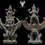 นารายทรงครุฑ เนื้อสนิมแดง พ่อท่านพรหม วัดพลานุภาพ