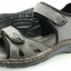 Leather sandals with backstrap (men)
