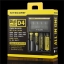 ที่ชาร์จแบตเตอรี่ NITECORE D4 Digicharger LCD Display Universal Battery Charger สำหรับแบต 3.7V และ 1.2V ของแท้ 100% Original for 26650 18650 18350 16340 14500 10440 AA AAA