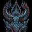 พญาครุฑ รุ่น ทวียศ มหาลาภ แคล้วคลาด ชนะมาร วัดอรัญญิการาม(โนนหมากนุ่น) สระแก้ว เนื้อ บรอนซ์ผิวรุ้ง. . เลข 113