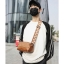 กระเป๋าหนัง กระเป๋าสะพายข้าง damoshu sq | DSQ002 beige zag
