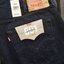 Levis501-0660 SuperBlack Original