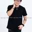 4XL เสื้อยืด สีดำ คอกลม แขนสั้น Size 4XL