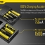 ที่ชาร์จแบตเตอรี่ NITECORE NEW i4 สำหรับแบต 14500 18650 26650 AA AAA กระแสชาร์จ 375/500/750/1000 mAh ของแท้ Original 100%