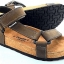 Cork sole leather sandal ( lady)