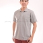 เสื้อโปโล สีเทาท็อปดาย TK Premium แขนสั้น ทรงตรง Size 4XL