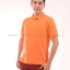 เสื้อโปโล สีส้ม TK Premium แขนสั้น ทรงตรง Size XL