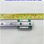 Linear Block and Rail Hiwin รุ่น MGN9, รางสไลด์ขนาด 9 mm x 195 mm. (2 Block)