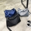 กระเป๋าทรงกระบอก กระเป๋าสะพายข้าง duffel cylinder | CYD002 blue