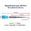 R0.5x60xD8x100 mm Tapered ball nose end mill TiAlN Carbide coat