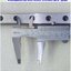 Linear Block and Rail IKO รุ่น MXSL20, รางสไลด์ขนาด 20 mm x 1330 mm. (2 Block) ( ขาว )