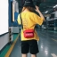 กระเป๋าคาดอก กระเป๋าสะพายข้าง forever | FOV002 red