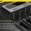 ที่ชาร์จแบตเตอรี่ NITECORE NEW i4 สำหรับแบต 14500 18650 26650 AA AAA กระแสชาร์จ 375/500/750/1000 mAh ของแท้ Original 100%