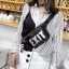 กระเป๋าคาดอก กระเป๋าสะพายข้าง EXIT | EXT001 black