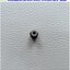 Fitting SMC รุ่น KQ2H04-M5, Male Connector, สายลม 4 มม.