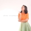 เสื้อโปโล สีส้ม TK Premium แขนสั้น ทรงเว้า (หญิง) Size S