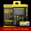 ที่ชาร์จแบตเตอรี่ NITECORE D4 Digicharger LCD Display Universal Battery Charger สำหรับแบต 3.7V และ 1.2V ของแท้ 100% Original for 26650 18650 18350 16340 14500 10440 AA AAA