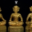 พระพิราพ รุ่น สมบัติเจ้าคุณปู่ หลวงปู่แสน วัดบ้านหนองจิก เนื้อทองอัมพัน