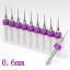 ดอกกัด PCB End Mill 0.6 mm, Cemented Carbide PCB Milling Cutter CNC Tailor Fish Tail End Laser Metal Wood Cutting Machine Engraving Tools
