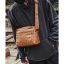 กระเป๋าหนัง กระเป๋าแมสเซนเจอร์ damoshu mg | DMG002 beige