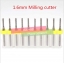 ดอกกัด PCB 1.6 mm 10 PCS Tungsten Carbide Router Tool, Milling Metal Bushing