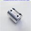 Coupling Aluminum ขนาด ID 12/12mm, OD 32mm, L 40mm