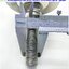 ขาฉิ่ง ขนาดฝา 100 mm., M20 x 140 mm., L 86 mm., Pit 4 mm.