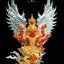 พญาครุฑสุบรรณนาฏราช (ปางประทานพร) วัดบางนา ปทุมธานี เนื้อชนวนชุบทองลงยา หมายเลข 65
