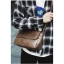 กระเป๋าหนัง กระเป๋าแมสเซนเจอร์ popmelo hm | HML001 brown