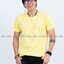 M เสื้อยืด สีเหลืองพาสเทล คอกลม แขนสั้น Size M