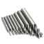 8Pcs/Set 4Flute HSS Straight Shank End Mill Cutter Drill Bit Tool Kit 2~12mm Hot