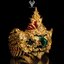 ธำมรงค์องค์สุบรรณ (ชาย) วัดบางนา ปทุมธานี เนื้อชนวนชุบทองลงยา