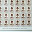 แสตมป์พระรูป ร.9 ชุดที่ 8 หน้าดวงราคา 25 สต. เต็มแผ่น 100 ดวง สภาพสวยยังไม่ใช้งาน