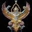 พญาครุฑ รุ่น เศรษฐีมหาเศรษฐี วัดครุฑ อยุธยา เนื้อ3กษัติย์.