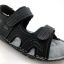 Leather sandals with backstrap (men)