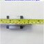 Linear Block and Rail IKO รุ่น LWL20B, รางสไลด์ขนาด 20 mm x 540 mm. (2 Block)