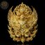 ครุฑปรกมหิทธานุภาพ วัดบางใหญ่ สมุทรสงคราม เนื้อชนวนมวลสารชุบทอง . เลข 63