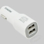 ที่ชาร์จมือถือในรถ USB 2 หัว REMAX ของแท้ (สีขาว)