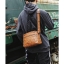 กระเป๋าหนัง กระเป๋าแมสเซนเจอร์ damoshu mg | DMG002 beige
