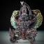 พญาครุฑ รุ่น จอมราชันย์ ครูบาแบ่ง วัดโตนด จ.นครราชสีมา เนื้อบรอนซ์ประกายรุ้ง