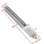 10pcs ดอก Engraving คาไบด์10 ดอก ขนาด 0.1mm 20องศา