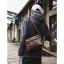 กระเป๋าหนัง กระเป๋าแมสเซนเจอร์ damoshu mg | DMG003 brown