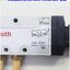 Solenoid Valve Rexroth รุ่น 0820 061 001, 5/3, 3-position Closed Center, Coil 24 Vdc