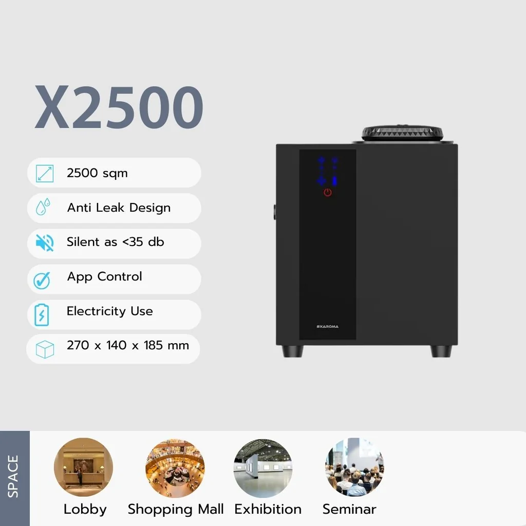 X2500 Professional Scent Diffuser X2500 Professional Scent Diffuser