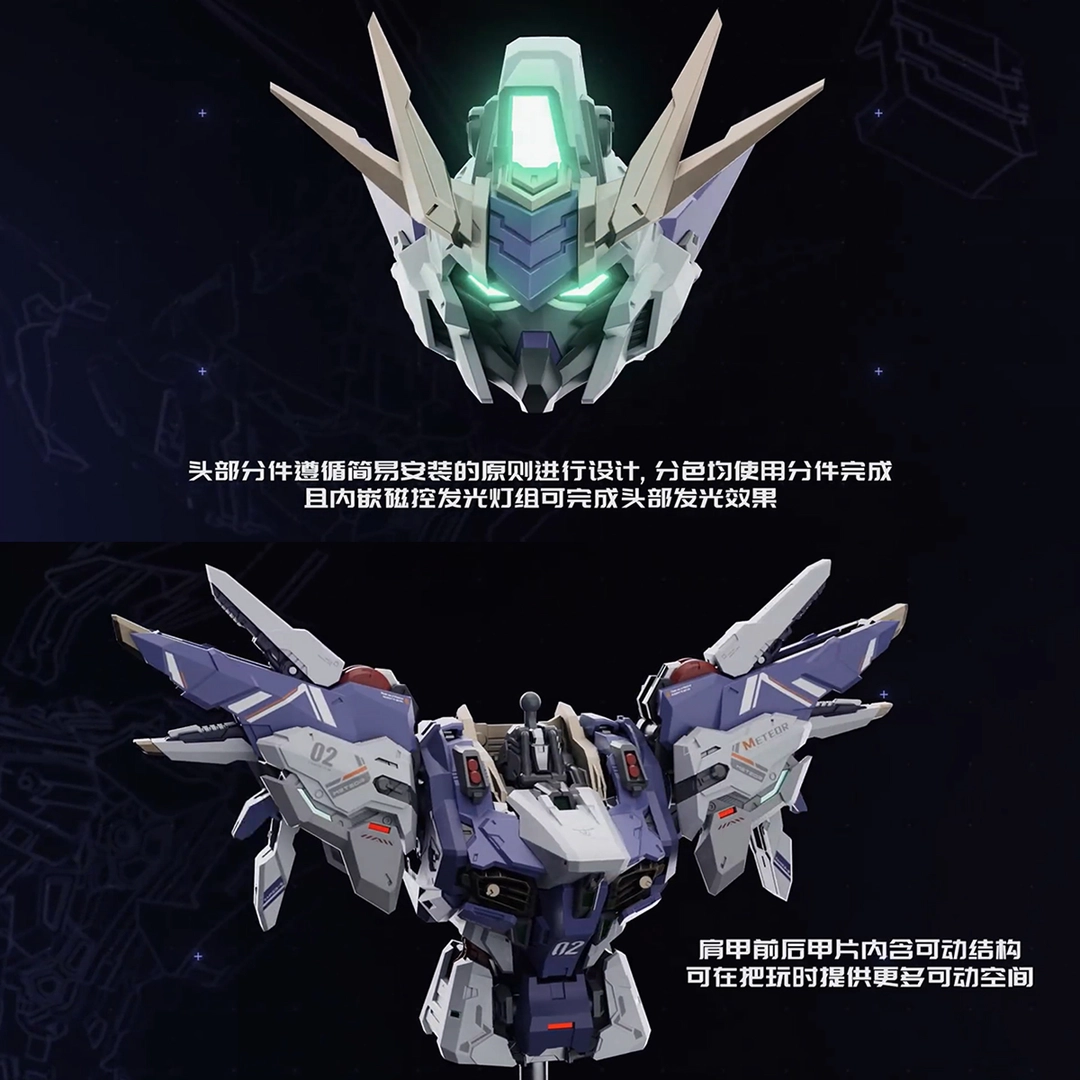 1/100 METEOR with Engineer Base ค่าย VIENTIANE FUSION โครงในเป็นโลหะ สินค้ามา เม.ย.-มิ.ย. 69 Made in Chinda